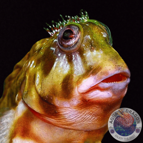 Scartella cristata „Hahnenkamm-Schleimfisch“